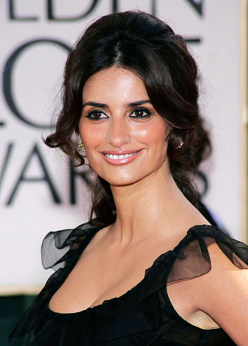 Actress Penelope Cruz, star of the film 