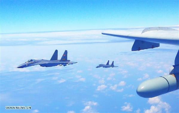 中國空軍多型戰機連續“繞島巡航”檢驗實戰能力