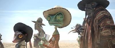 Animated family film 'Rango' features talking animals in western setting