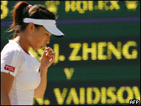 Zheng Jie Wows Wimbledon 鄭潔轟動溫布爾登