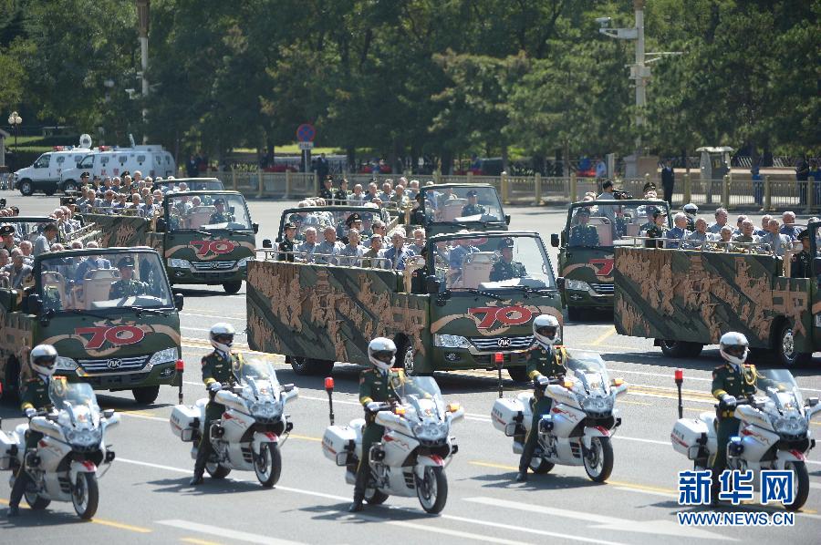 抗戰勝利日閱兵精彩瞬間