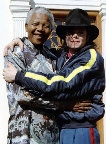 Michael Jackson with celebrities