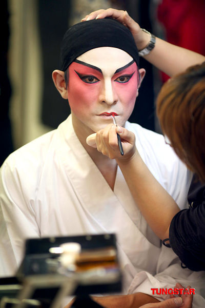 Andy Lau's Peking Opera style