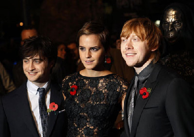 World premiere of 'Harry Potter and the Deathly Hallows: Part 1' in London