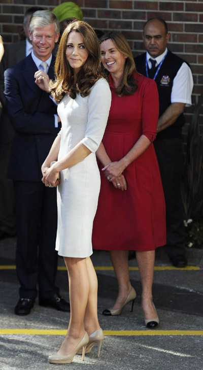 Will and Kate visit Royal Marsden Hospital