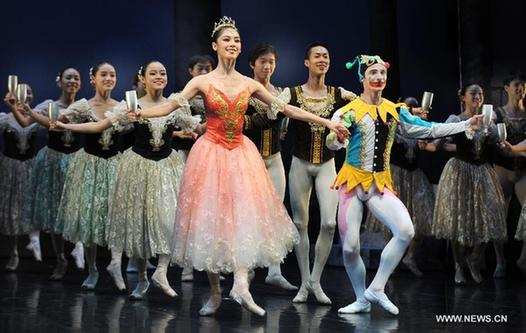 Ballet Swan Lake rehearsed in Taipei