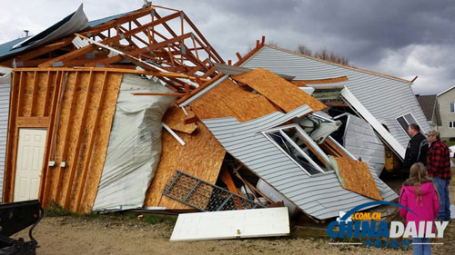 一天內刮起67場龍卷風 極端天氣襲美致6人遇難