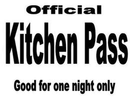 外出許可 kitchen pass